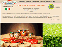Tablet Screenshot of ilpontecorvese.it